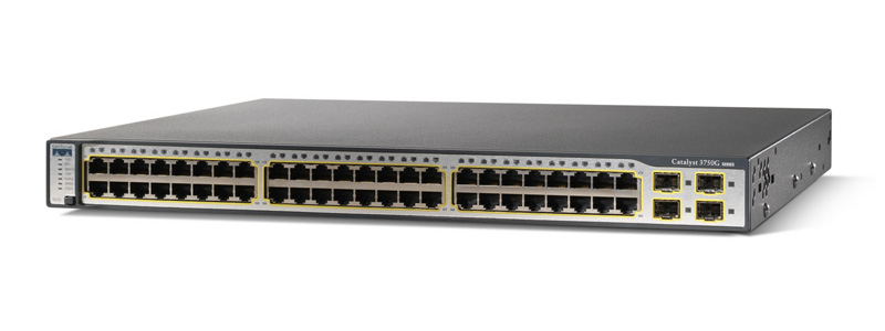 Switch Cisco WS-C3750G-48TS-S